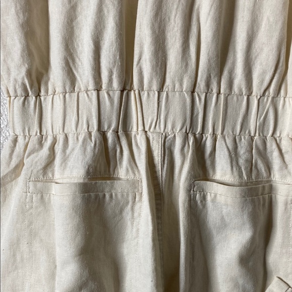 Universal Thread Cream Wide Leg Jumpsuit - Picture 8 of 10